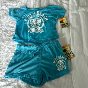 Little girls 2 piece summer set